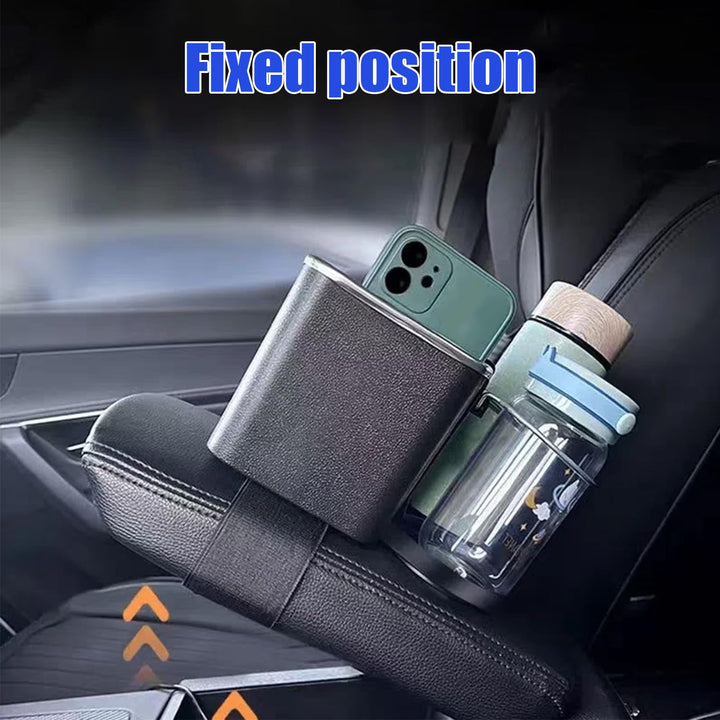 Generic Car Armrest Storage Box,Car Armrest Storage Box with 2 Cup Holders,Armrest Storage Box for Your Car,Armrest Storage Box for Water Cup,Paper Towels Cellphones(Black), carboxst-Black01