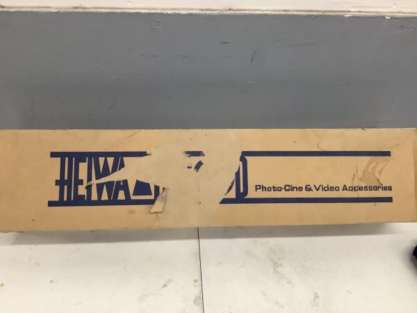 HEIWA HS-644B Tripod with Fluid Head - Professional Photo-Cine & Video Accessories Retail $250.00