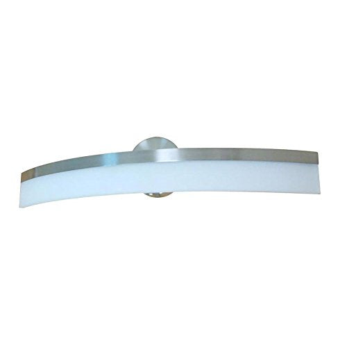 Style Selections VBL11BNK Lynnpark 1-Light 5.64-in Brushed Nickel LED Vanity Light Bar
