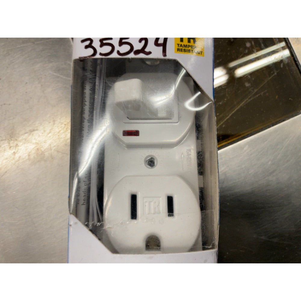Eaton Combination Device, Tamper Resistant - White