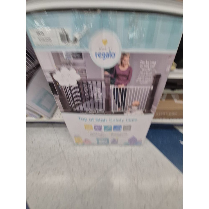 Regalo Top of Stair Safety Gate, 28.75" High