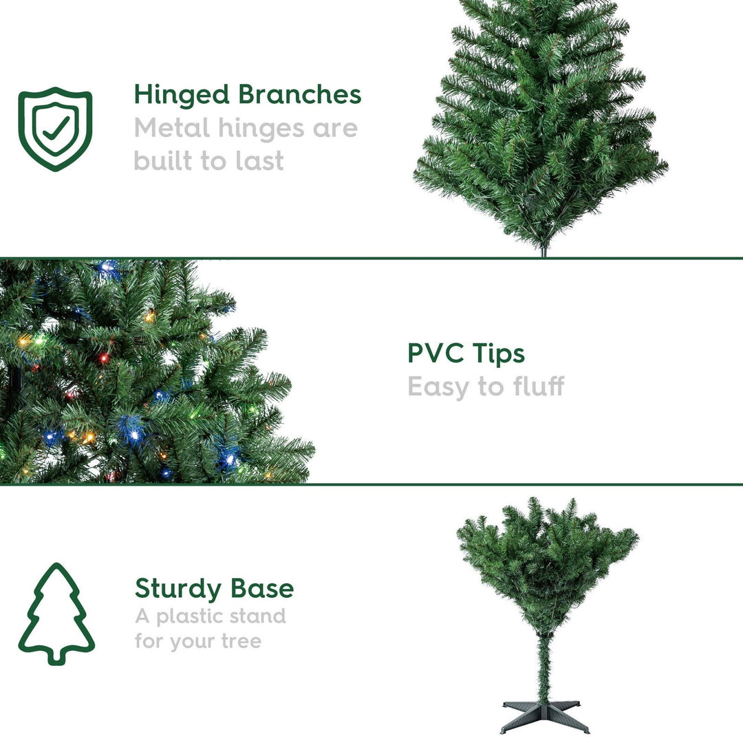 Holiday Time TG66M2BJHD00 6.5' Pre-Lit Madison Pine Green Artificial Christmas Retail $99.00