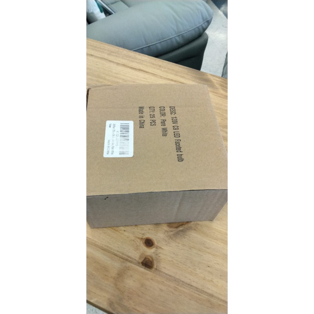 25 Pack C9 Led Replacement Christmas Light Bulb, C9 Shatterproof Led Bulb for Christmas String Light, E17 Intermediate Base, Commercial Grade Dimmable Bulbs, Cool White