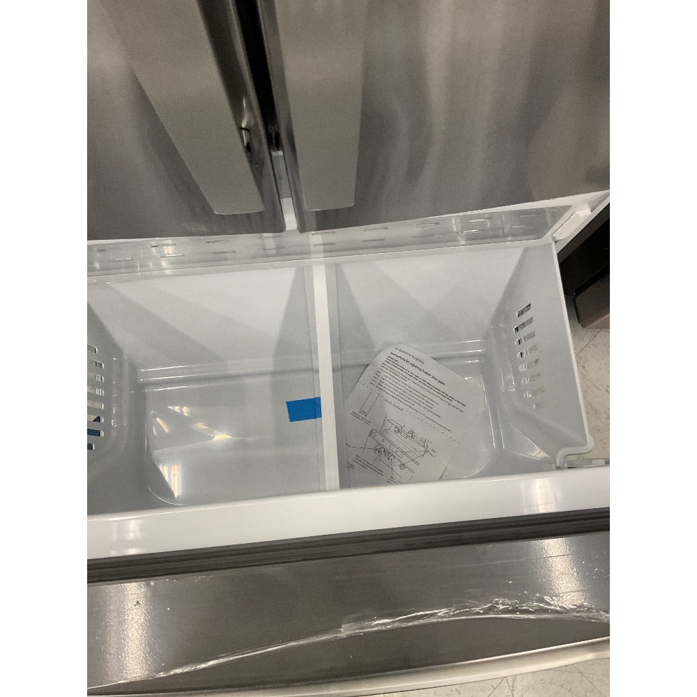 GE Refrigerator, French Door, Stainless Steel