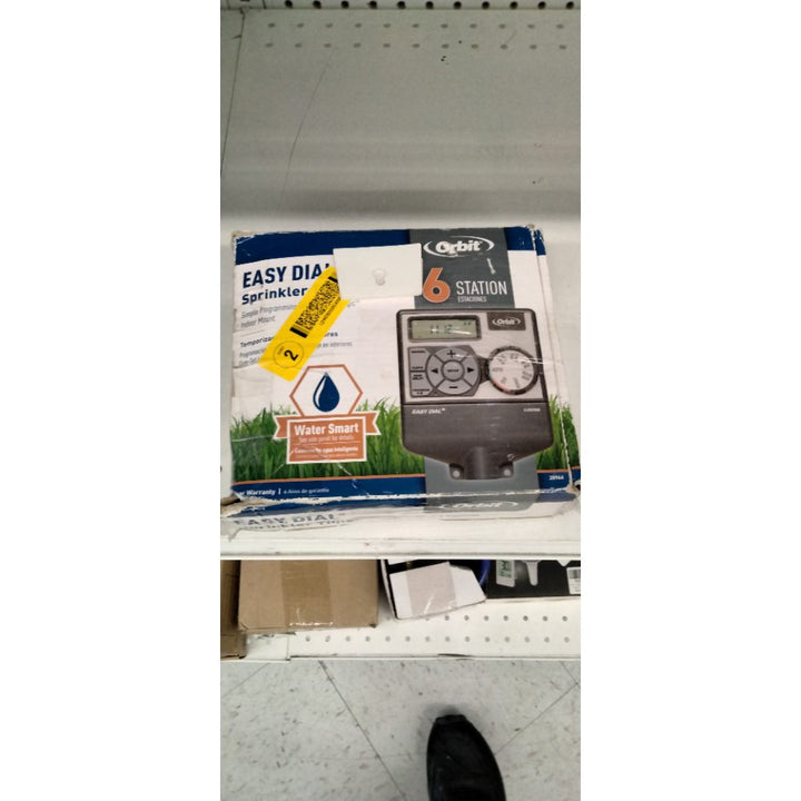 Orbit 28966 Easy Dial 6-Station Indoor Sprinkler Controller
