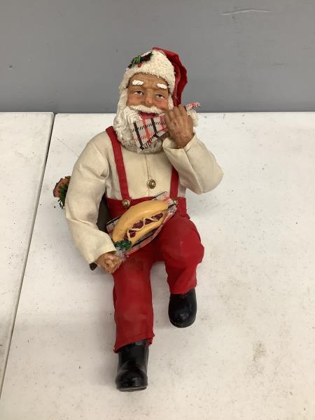 Vintage Santa Claus Figurine - Holiday Decor Retail $34.99