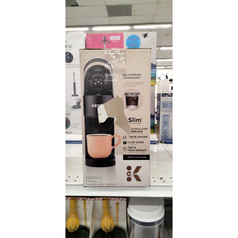 Keurig K-Slim Single Serve Coffee Maker Black KSLIM