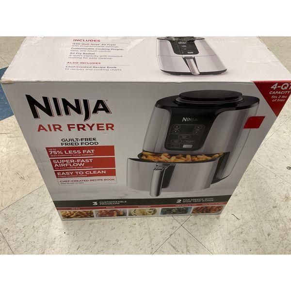 Ninja Air Fryer, Guilt-Free Fried Food, 1550-Watt, Customizable Cooking Programs, Chef-Created Recipe Book