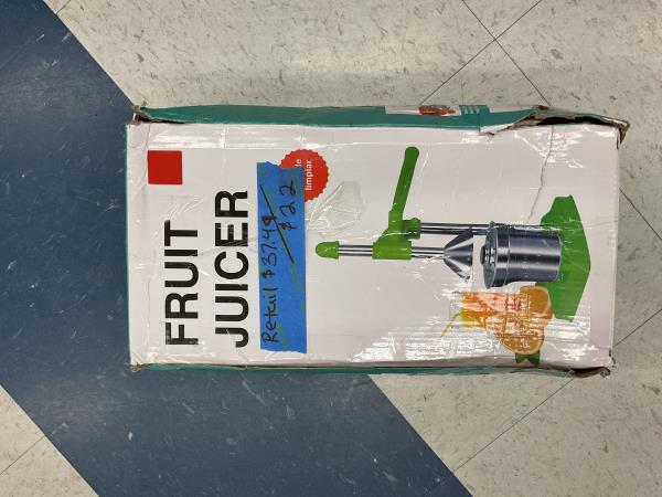 FRUIT JUICER Retail $37.49