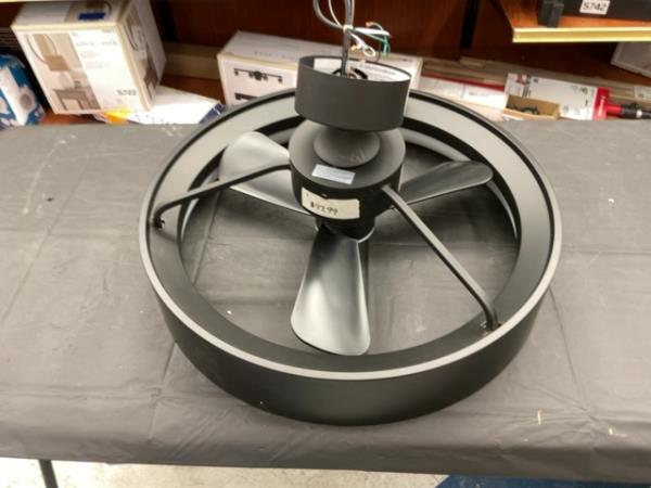 CLEARANCE- Artika Austin with LED light, Ceiling Fan, Ring Light - Modern Design, Three-Blade Retail $97.99