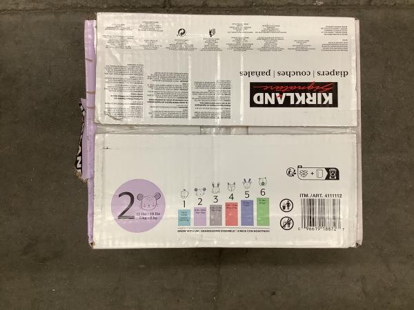 Kirkland Signature Diapers, Size 2 (174-Count) Retail $54.99