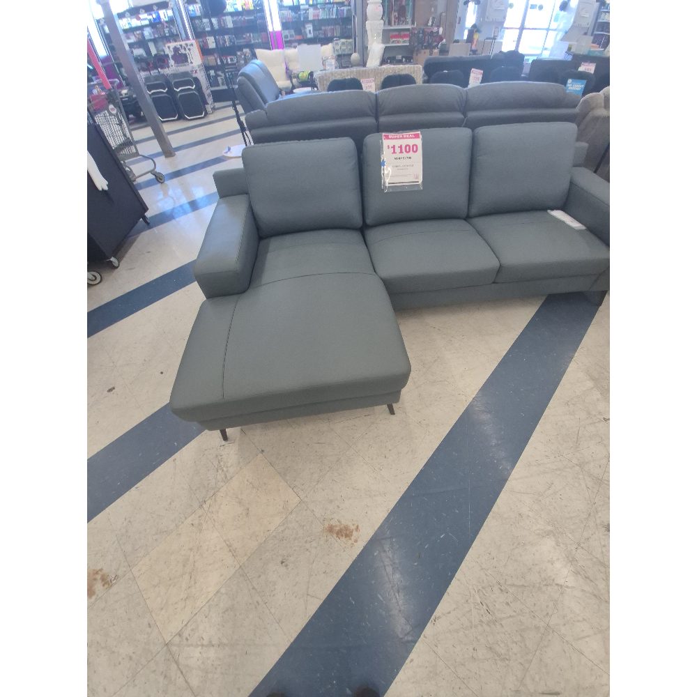 Furniture of America Sectional Sofa - Chaise Lounge, Modern Design, Gray