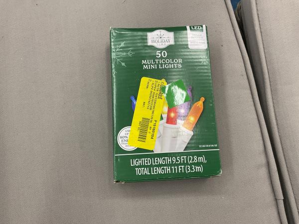 50 multicolor mini lights