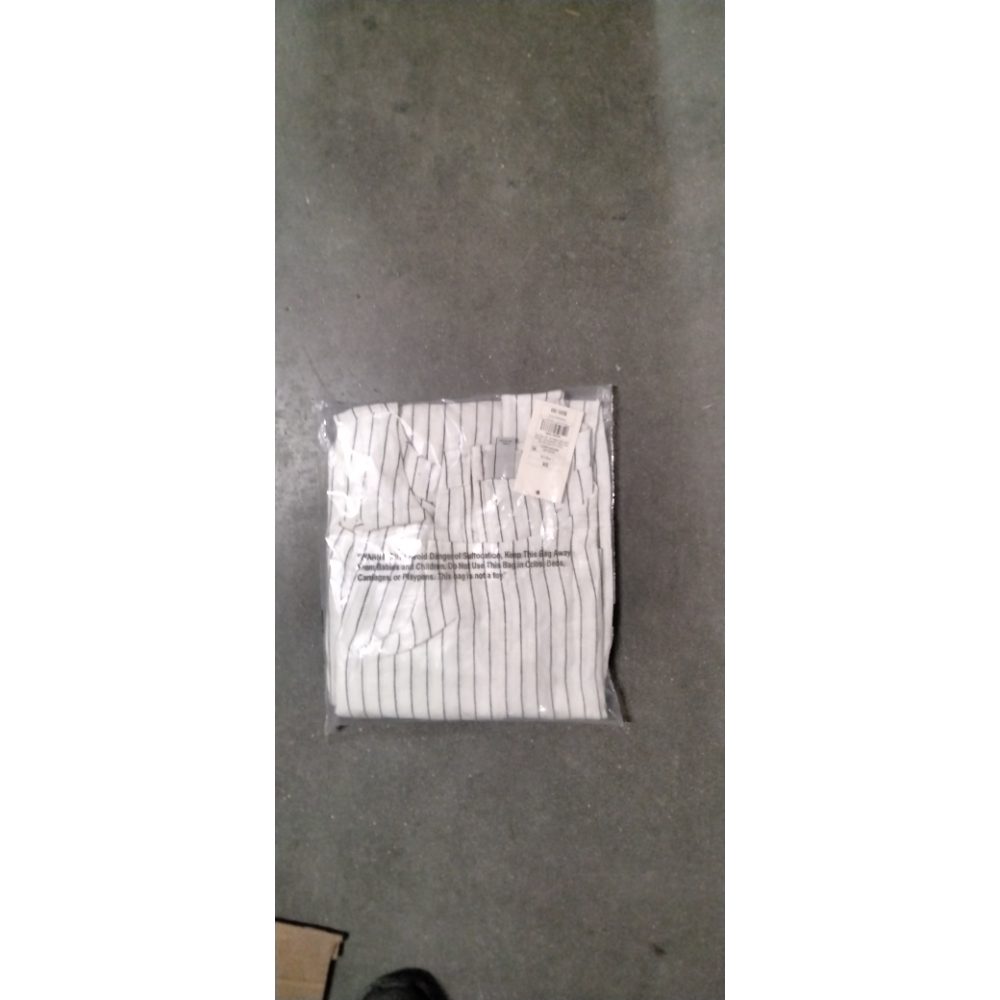 Women's Linen Mini Shift Dress - a New Day™ White Striped 3X Retail $14.00