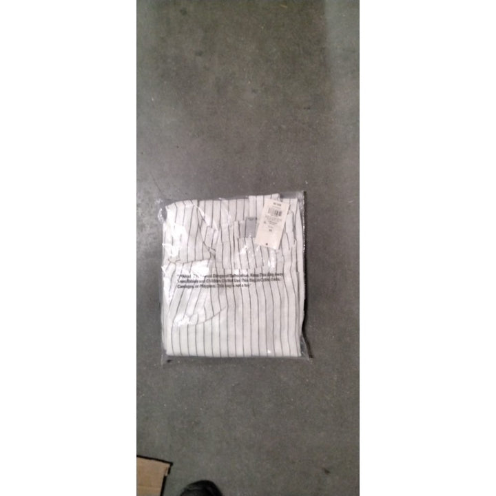 Women's Linen Mini Shift Dress - a New Day™ White Striped 3X Retail $14.00