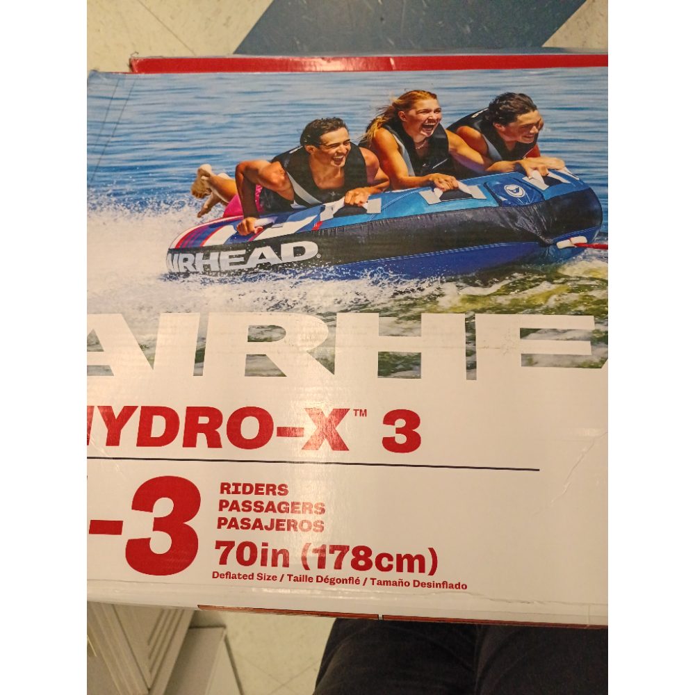 Hydro-X 3 | 1-3 Rider Towable Tube for Boating *Walmart Exclusive*