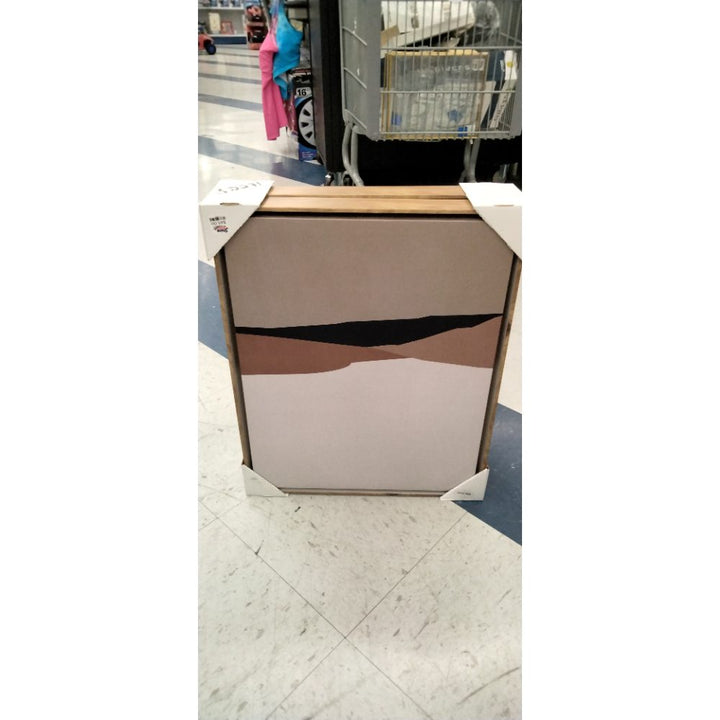 (Set of 2) 16" X 20" Geo Ritual Cape & Road Floating Framed Canvas - Project 62â„¢