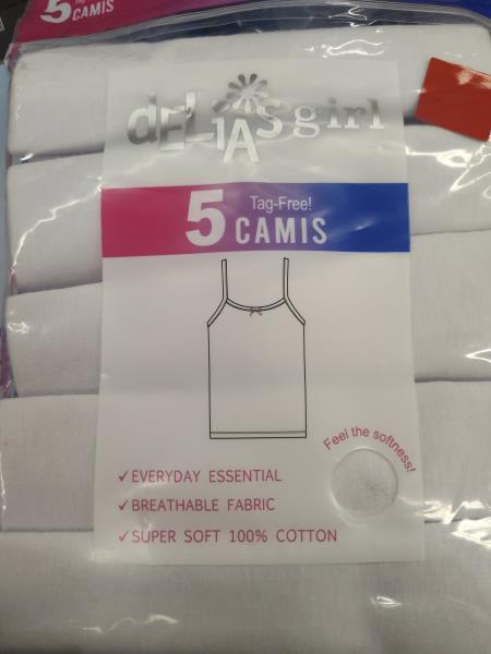 Delia's girl 5 tag free camis Retail $12.88