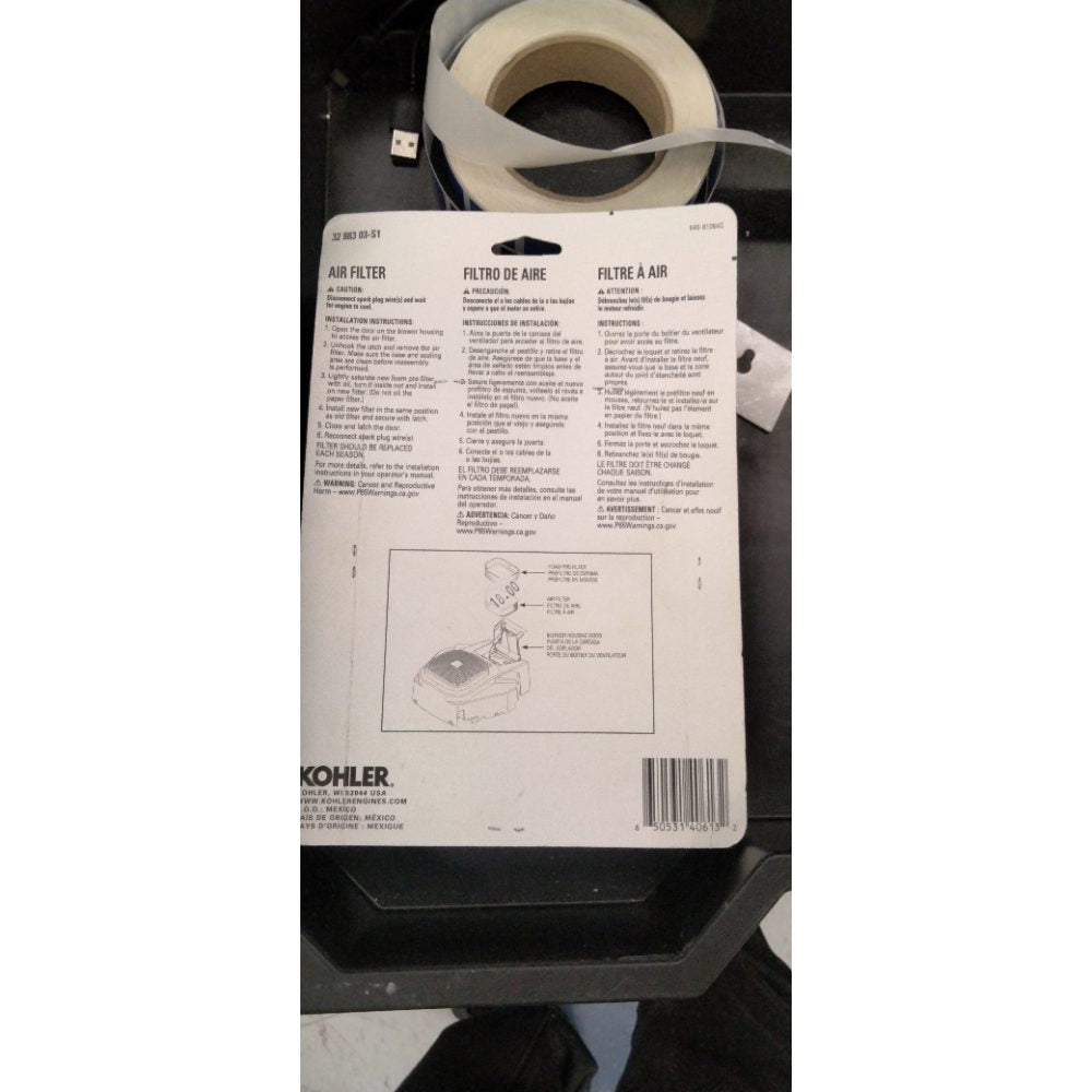 KOHLER Air Filter