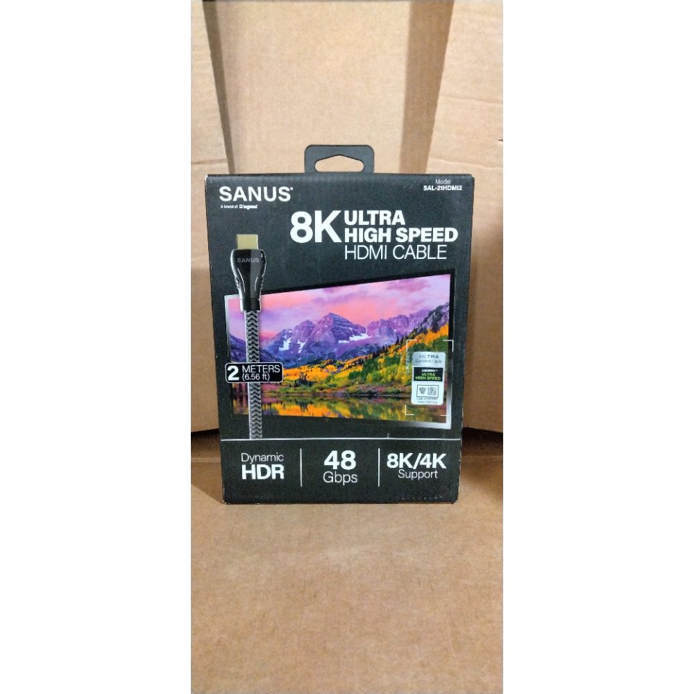 Sanus 6 Foot HDMI Cable Retail $14.00