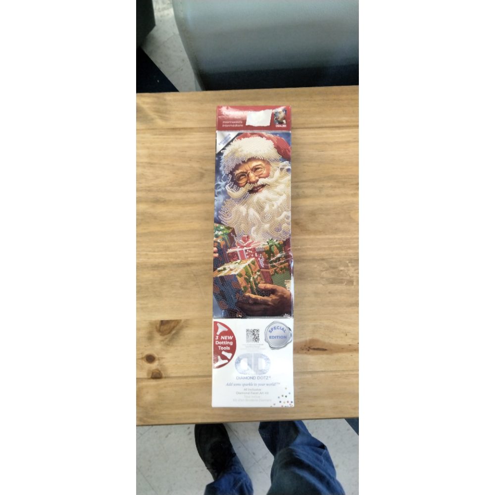 Diamond Dotz Painting - Christmas - 13 X 18 Santa Claus - Special Edition - NEW