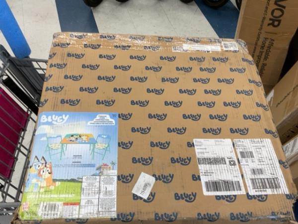 Bluey Kids Table and Chairs Set Retail $49.99