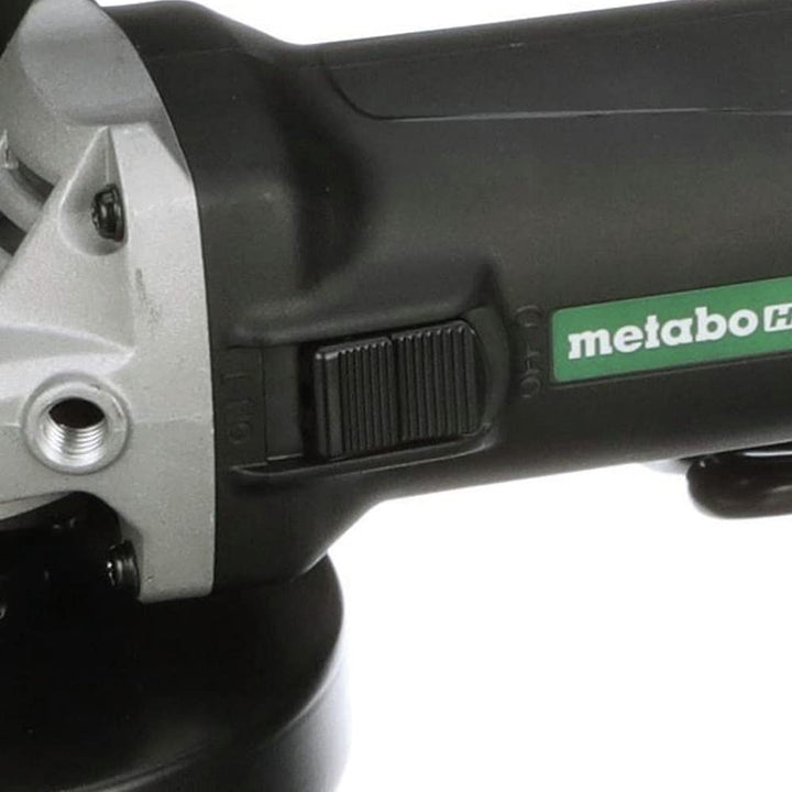 Metabo HPT 4-1/2-Inch Angle Grinder, Includes 5 Grinding Wheels & Hard Case, 6.2-Amp Motor, Compact & Lightweight, G12SR4