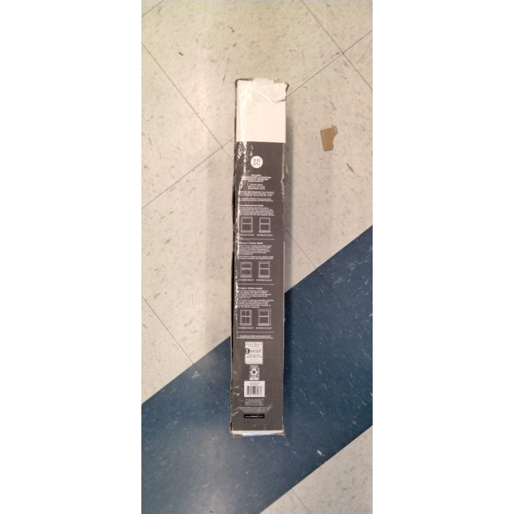 Better Homes & Gardens 2  Cordless Faux Wood Horizontal Blinds  White  23x48