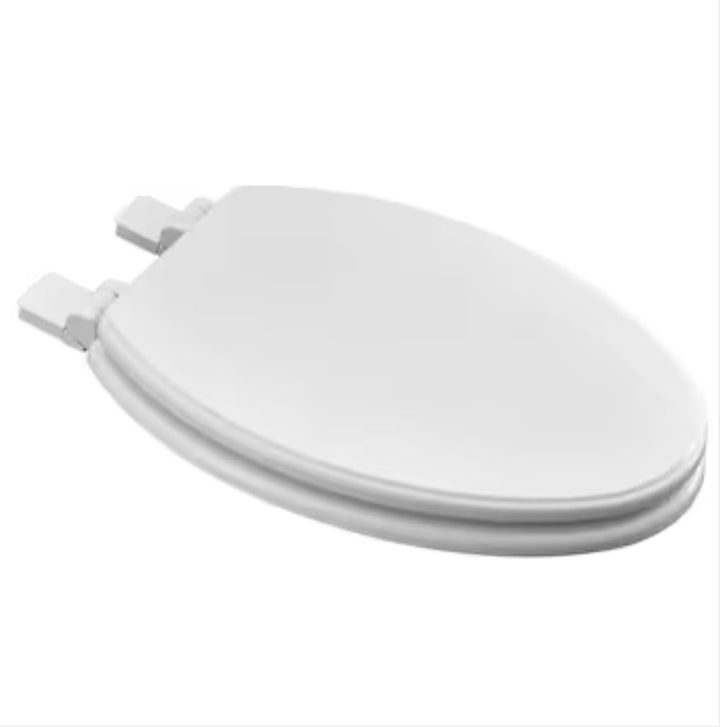 Moments Slow-Close & Easy Lift-Off Elongated Wood Toilet Seat