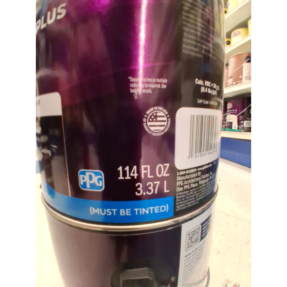 Glidden High Endurance Plus Interior Semi-Gloss Accent Base Paint, 1 Gallon