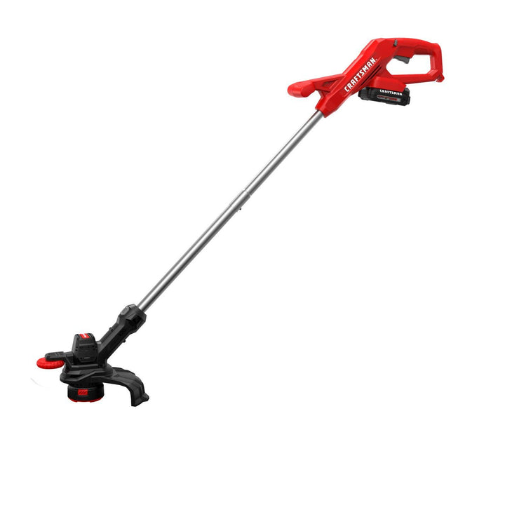 CRAFTSMAN CMCST915C1 V20* Cordless 10 in. WEEDWACKERÂ® String Trimmer and Edger Kit
