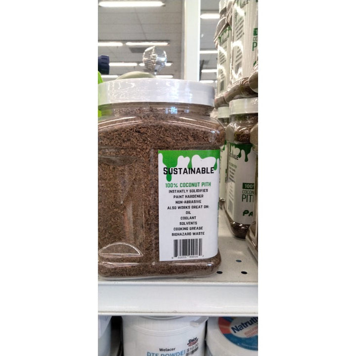 Spill Bully All Natural Coconut Pith Paint Absorbent - Pour  Mix & Sweep - Cleans up to 2 Quarts of Paint