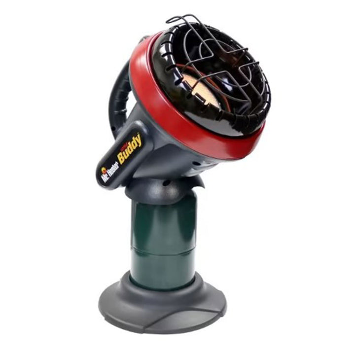 Mr. Heater MH-F215100 3800 BTU Portable Little Buddy Propane Emergency Heat with Push Start Button, Piezo Spark Igniter, and Tip Over Safety Shutoff