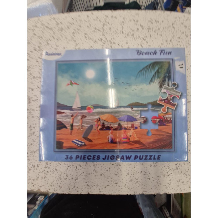 Beach Fun 36 Pieces Jigsaw Puzzle
