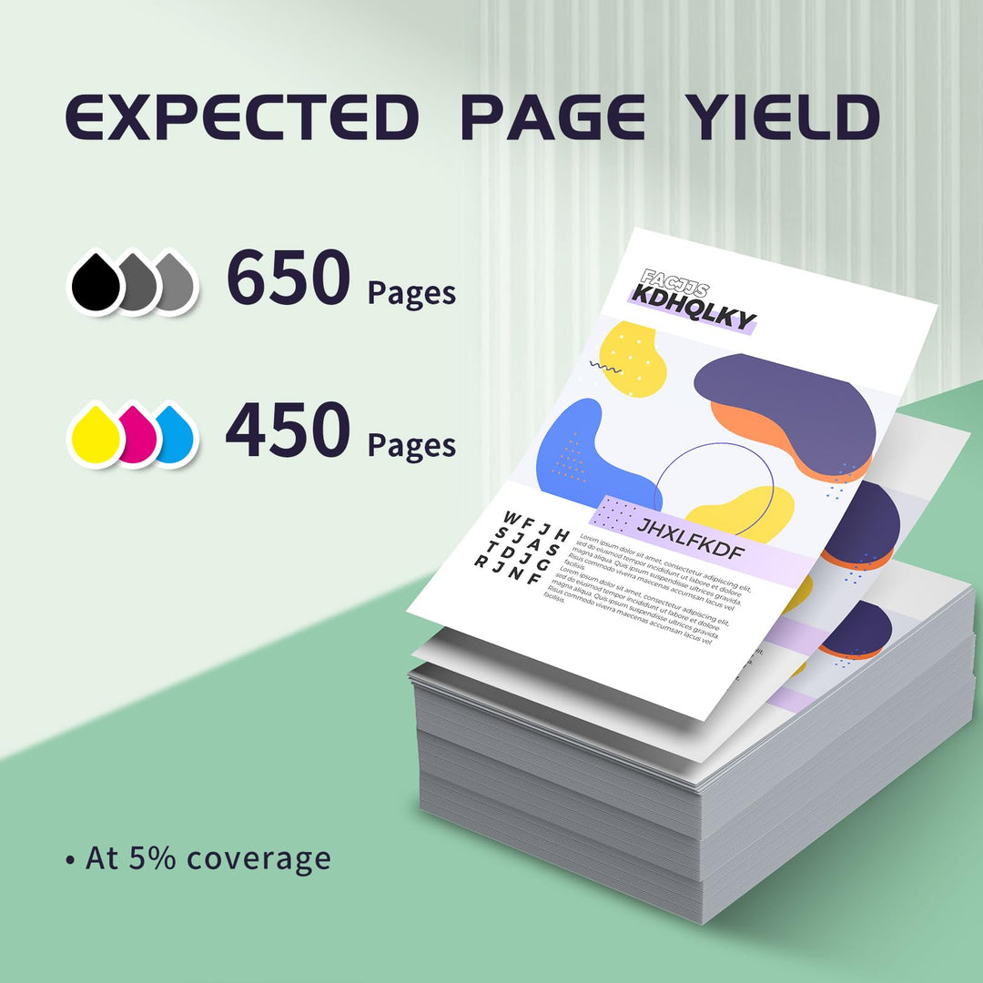 ZIPRINT Remanufactured Ink Cartridge Replacement for HP 65XL 65 XL Combo Pack N9K04AN for Envy 5055 5052 5058 DeskJet 3755 2655 3720 3722 3723 3752 3758 2652 High Yield Printer(1 Black, 1 Tri-Color)