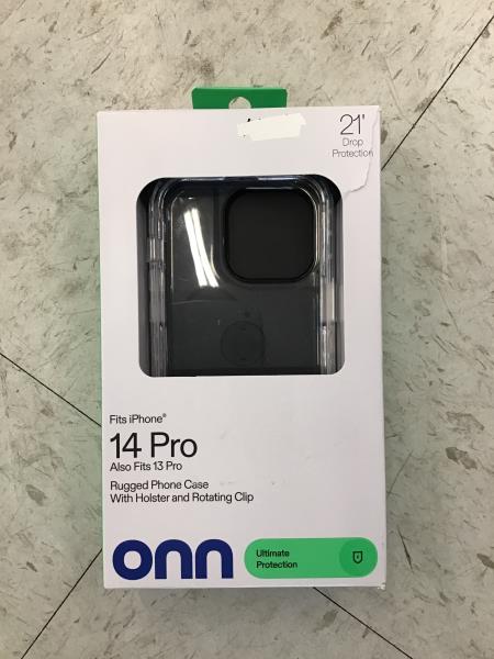 onn 14 Pro Rugged Phone Case - Holster Clip, Drop Protection Retail $20.00