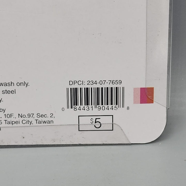 Cheese Knife Set - 3 Pieces with Colored Handles - Hand Wash Only