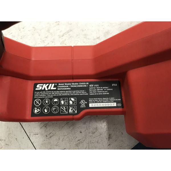 SKIL CS4555-00 Chainsaw, 40V, 14-Inch Cordless Retail $150.00
