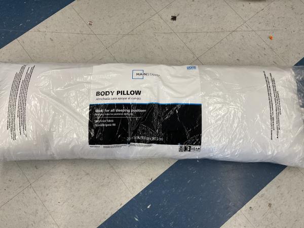 Mainstays Body Pillow US Bed Pillow Retail $10.44