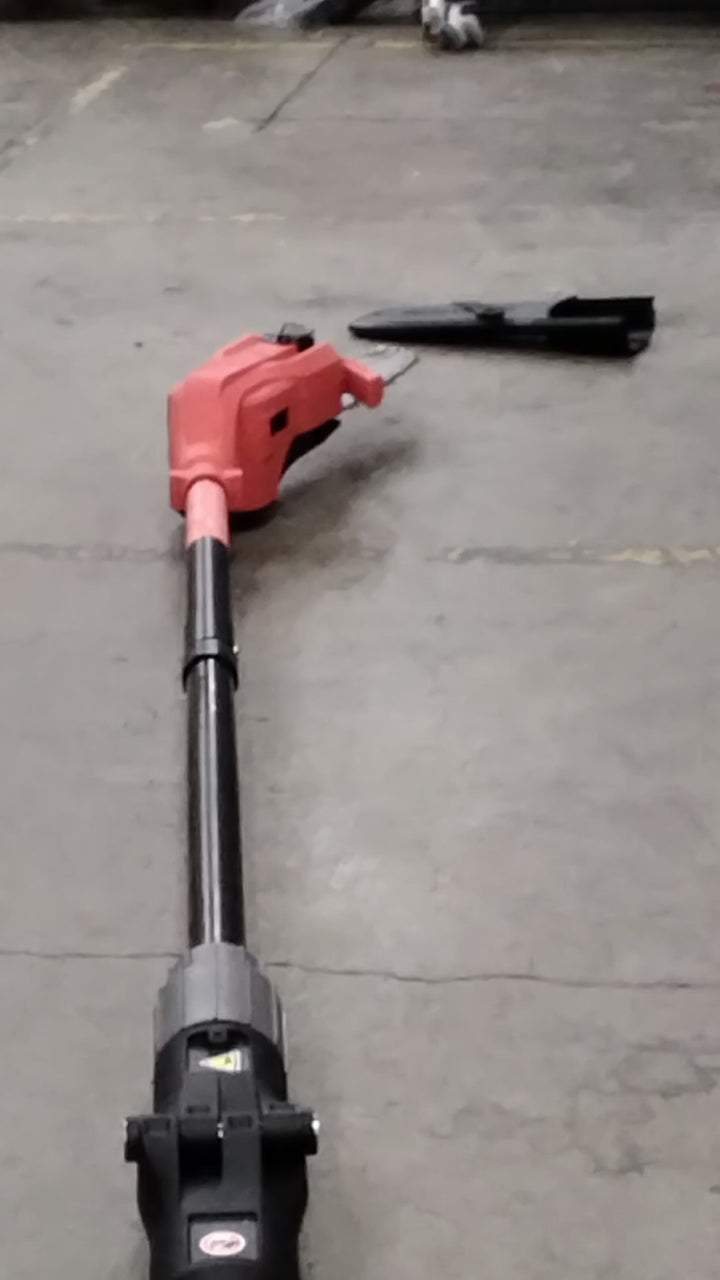LIKE NEW CONDITION TESTED SEE VIDEO Craftsman CMCPS630D1, Pole Saw, Cordless, Red/Black Retail $129.00