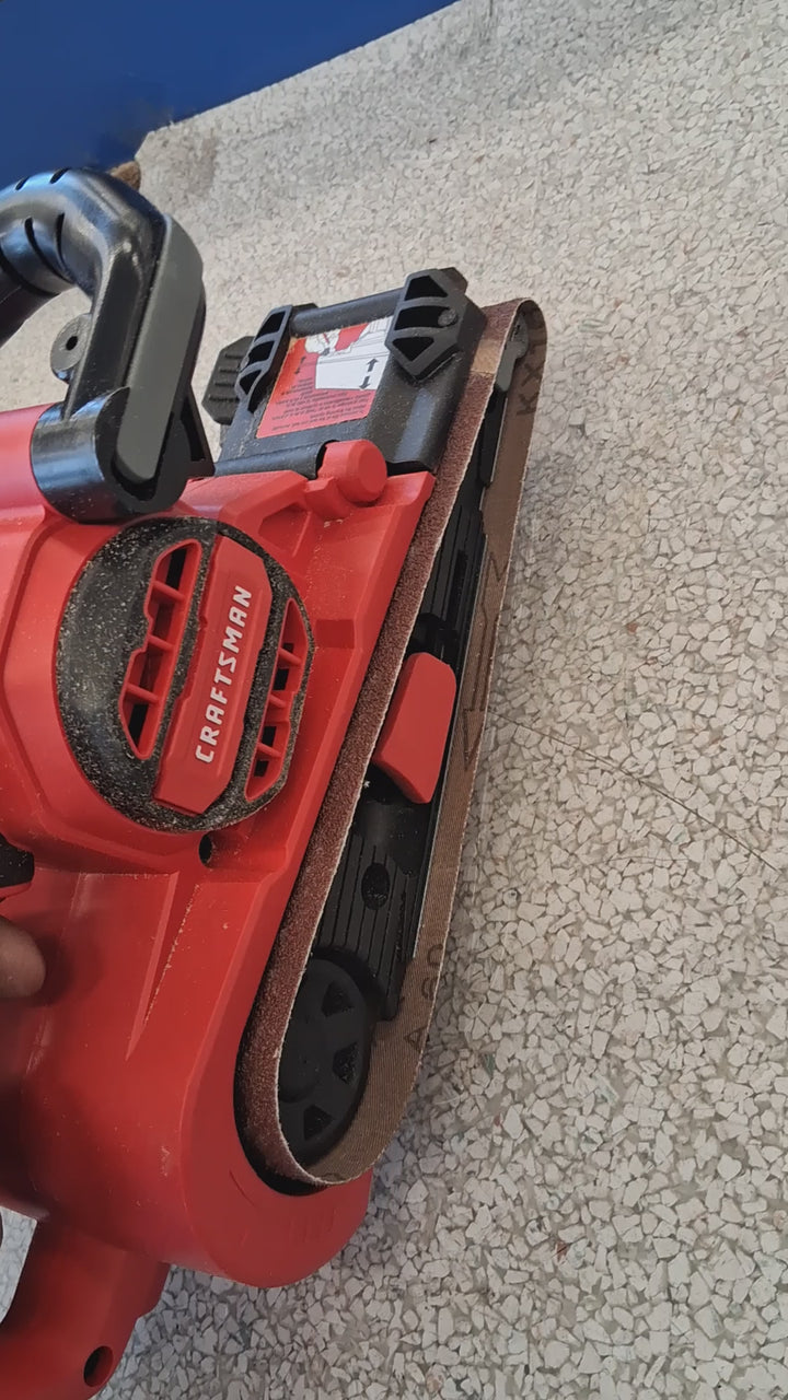 CRAFTSMAN Electric 7 Amp Belt Sander, 3-in. x 21-in., Corded (CMEW213)