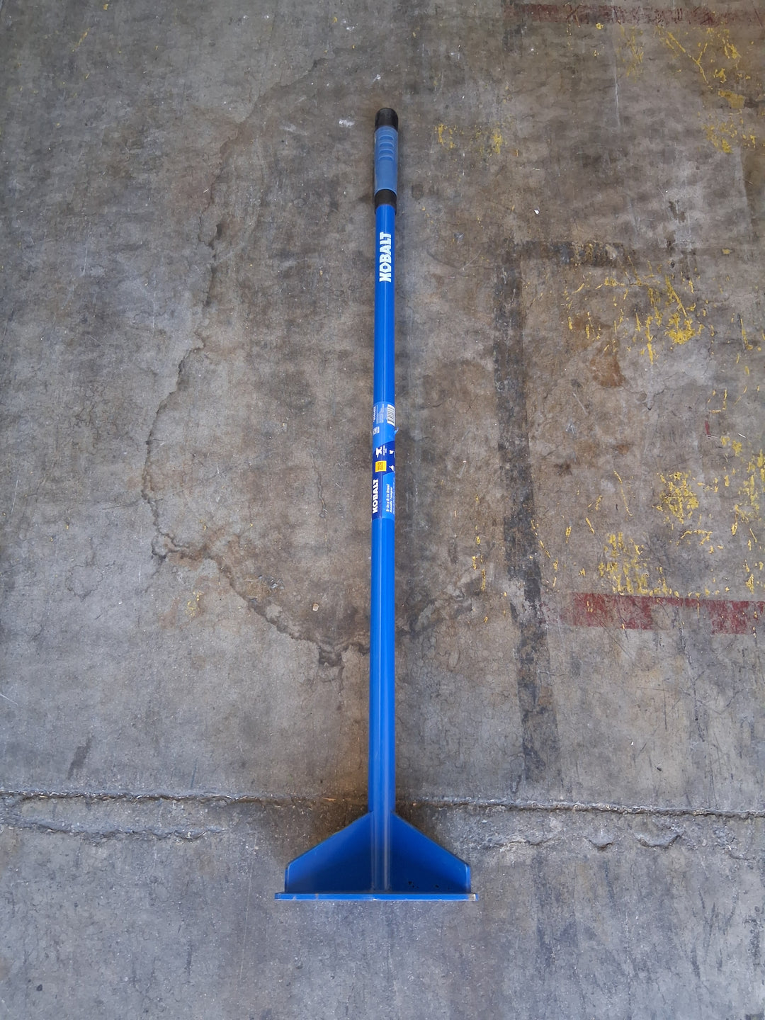 KOBALT 8X8-IN STEEL HANDLE TAMPER
