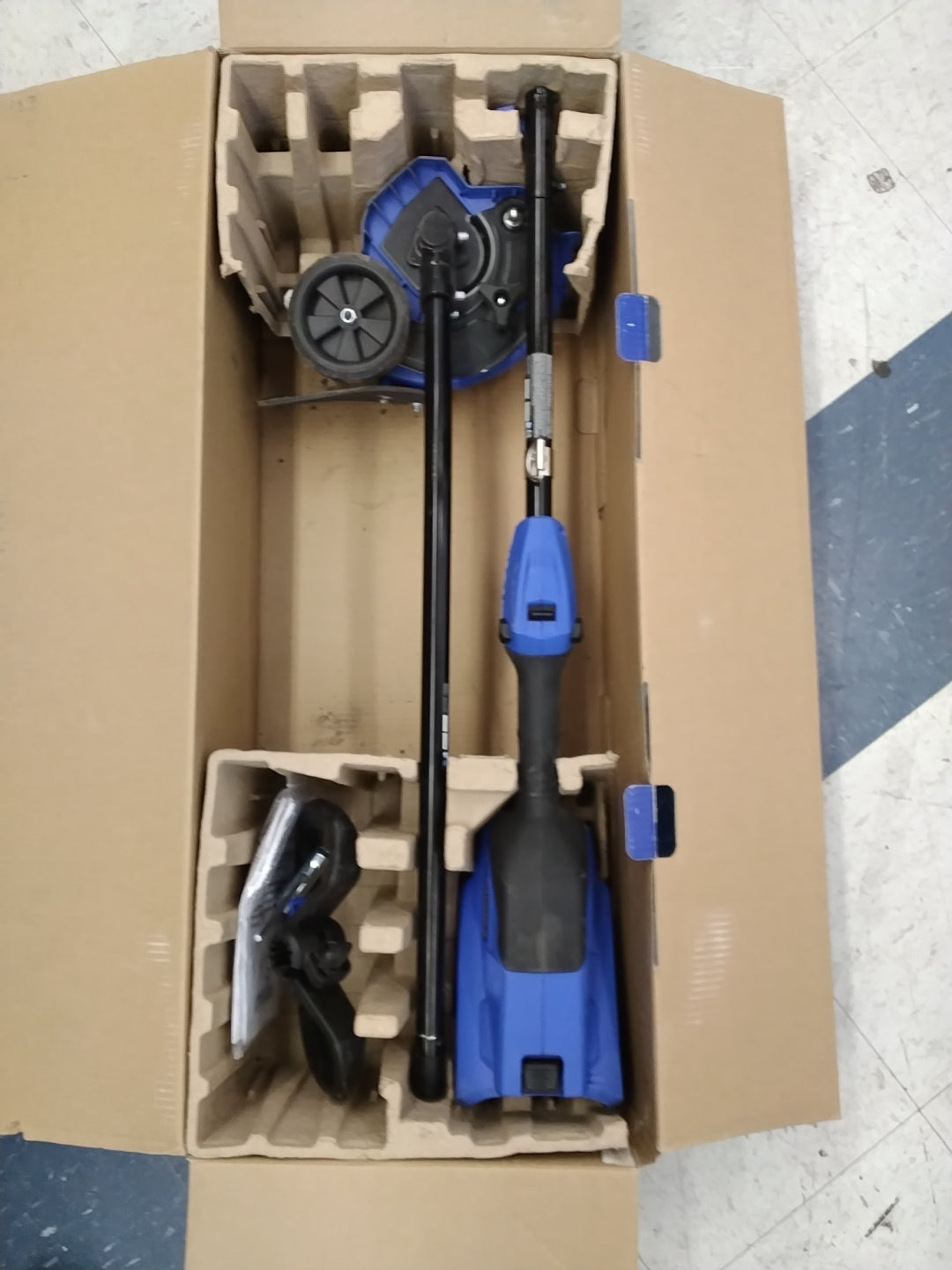 Kobalt 40 volt 9" multi head edger Used Condition Works Great See Video (TOOL ONLY)