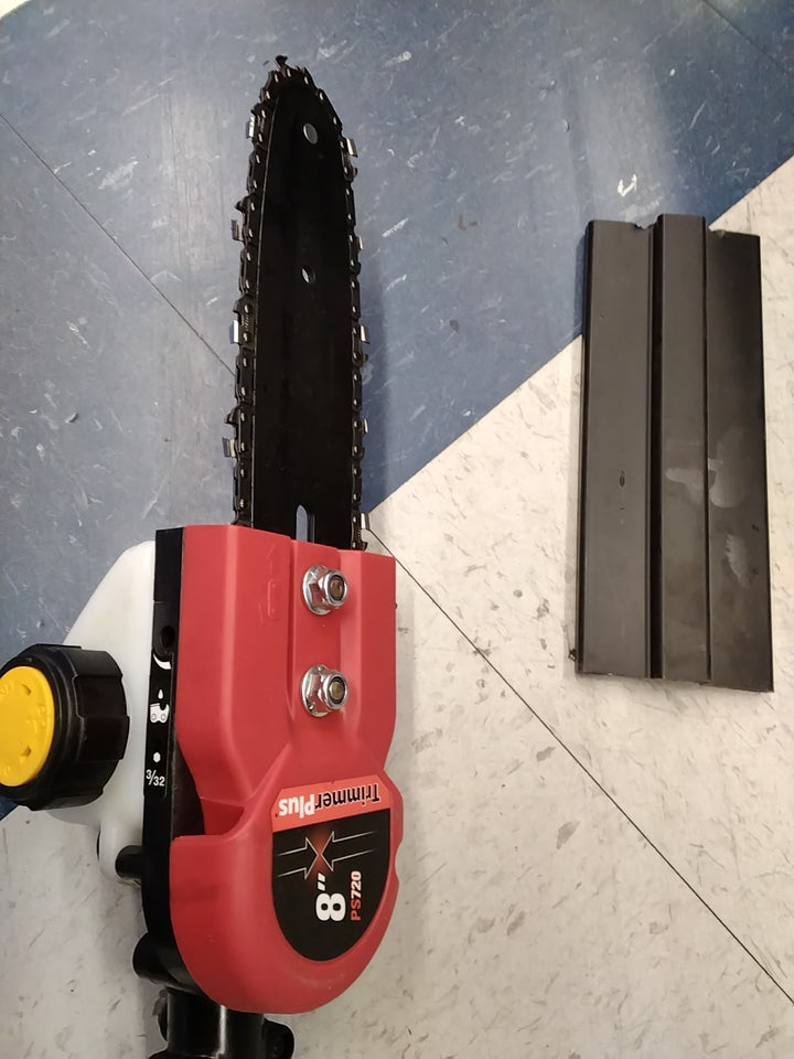 Used like new unrested TrimmerPlus PS720 8-Inch Pole Saw with Bar and Chain