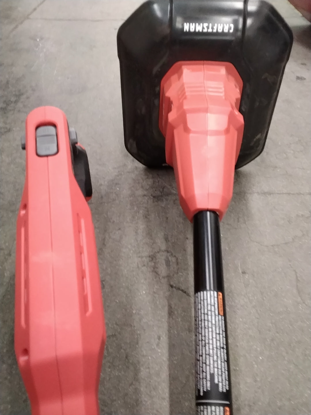 USED OK CONDITION TESTED SEE VIDEO Craftsman Cordless V20 8" Tiller/Cultivator