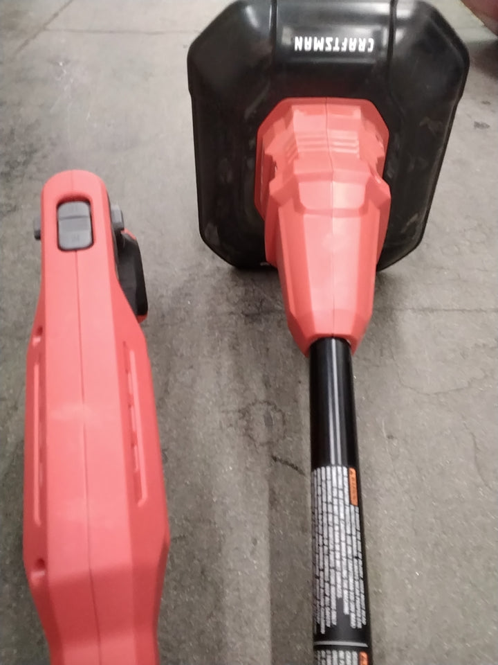 USED OK CONDITION TESTED SEE VIDEO Craftsman Cordless V20 8" Tiller/Cultivator