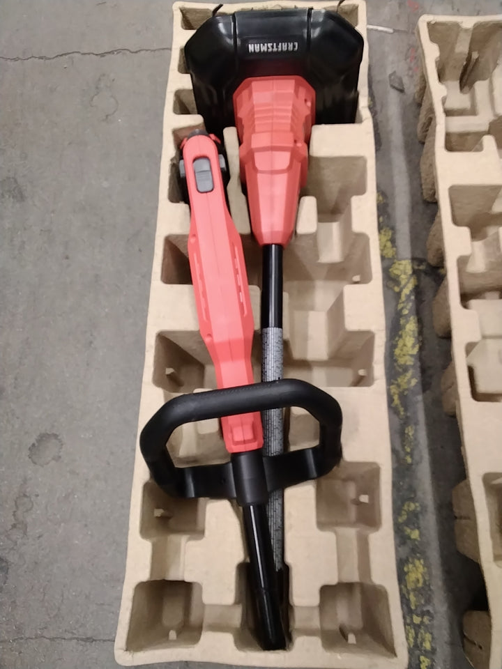 LIKE NEW CONDITION TESTED SEE VIDEO Craftsman Cordless V20 8" Tiller/Cultivator