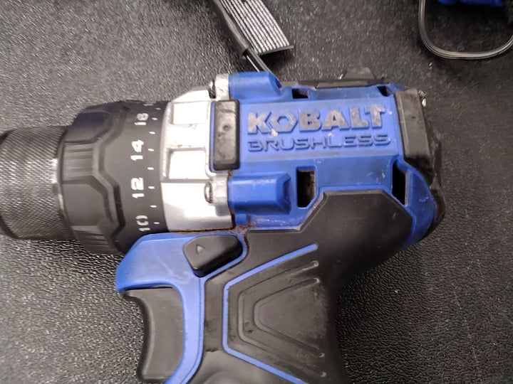 USED OK CONDITION TESTED SEE VIDEO HAS CHARGER NO BATTERY KOBALT 24V DRILL/DRIVER KIT