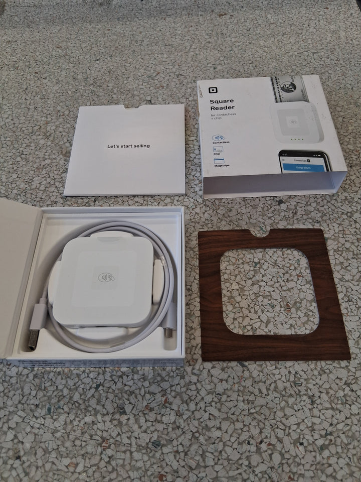 Square Reader for contactless and chip Retail $49.00