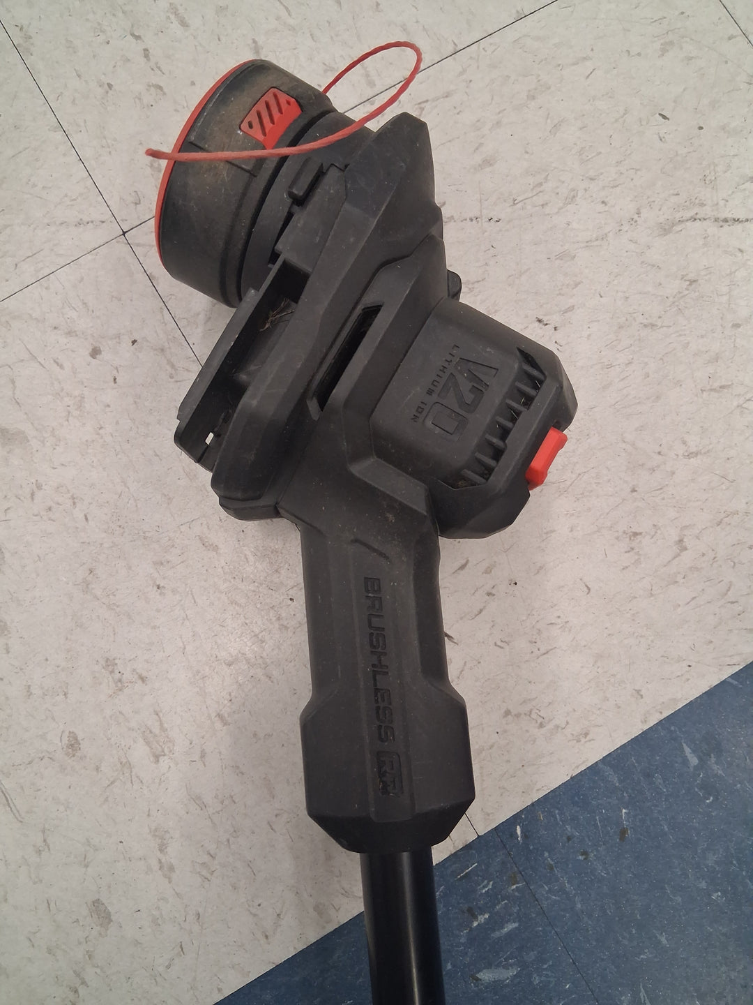 USED Craftsman v20 brushless weed/wacker 11”-23” string trimmer kit HAS CHARGER (NO BATTERY) TESTED WORKS SEE VIDEO